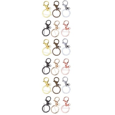 3 Pack Autoschlüsselringe Schlüsselanhänger Metall Schlüsselanhängerverschlüsse