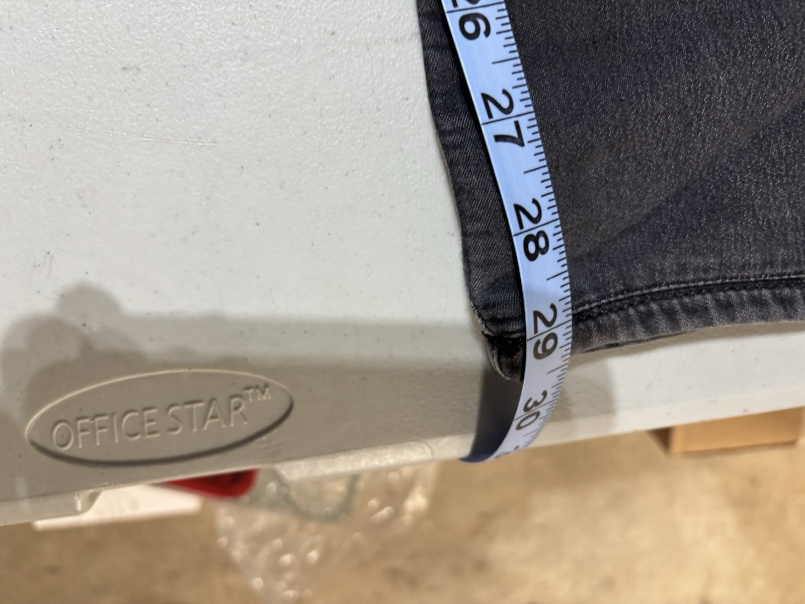 True Religion World Tour Brand Skinny Moto Black Jeans Men's Size 34 thumbnail 4