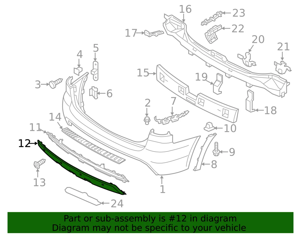 Placa de deslizamiento original Kia 86665-1U200 Foto 2 de 2