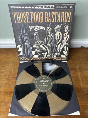 Those Poor Bastards Vinyl Record God Awful Black Gold Gothic Americana Country