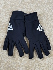 Adidas Fieldplayer CP11 Gloves Black/White Size L &ndash; Excellent Condition