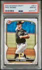 🔥2023 Bowman Draft Paul Skenes First Rookie Card #BD-14 PSA 10 GEM MT🔥