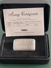 3 Ounce ENGElHARD Silver Bullion Assay certificate 999+