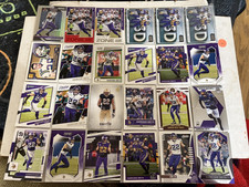 (45) Harrison Smith Football Cards Inserts Parallels Vikings Lot Collection