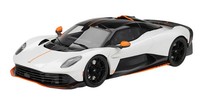 TSM Model 1/18 Aston Martin Valhalla Lunar White Sammlermodell Harz