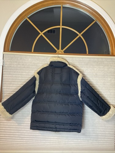 $725 Stand Studio Designer Dorothy Black Down Sherpa EE. UU. Talla 4 Ajuste Grande - Imagen 8 de 8
