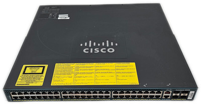 Cisco Catalyst WS-C4948 48-Port Gigabit Ethernet Switch