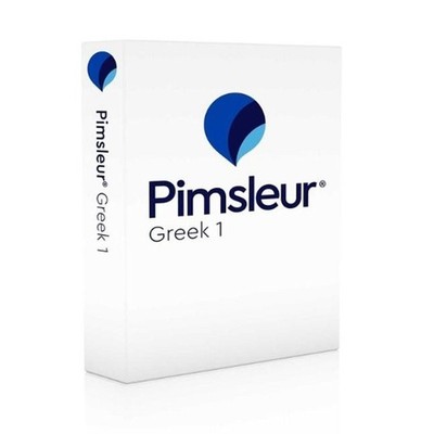 Pimsleur Greek (Modern) Level 1 CD: Learn to Speak, Understand, and Read Modern