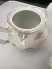 VINTAGE Z.S. & CO.  HAND PAINTED TEAPOT W/MATCHING TOP & CREAMER — photo 4