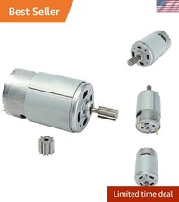 Compact 12V RS550 Electric Motor 15000RPM   Perfect for Power Wheels Replacement