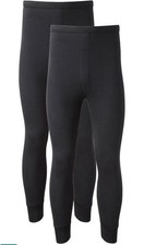 2 Pack Mens Long Johns Thermal Trousers Warm Underwear Baselayer Bottom Thermals