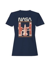 Officially Licensed Nasa Space Shuttle Design Women's T-shirt