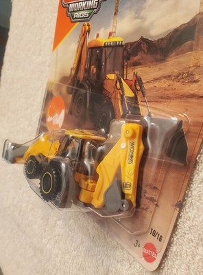 Matchbox 2025 MBX BACKHOE, Yellow, Construction, Commercial