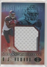 2017 Panini Illusions First Impressions Memorabilia Green 12/25 OJ Howard uk2