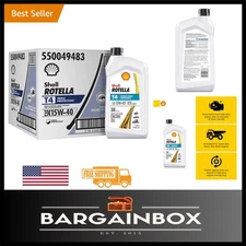 Superior 15W-40 T4 Diesel Engine Oil 1 Quart 6 Pack - Long Lasting Efficiency