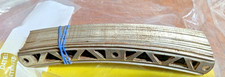 28 PC NICE NICKEL PLATE A C Gilbert Erector "E" 6 " CURVED GirderS