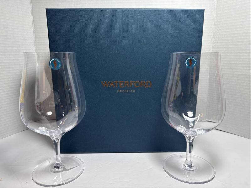 Waterford Craft Beer Hybrid Set Of 2 Glasses New In Box