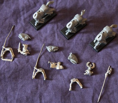 Bretonnian Questing Knights Command, Warhammer Fantasy Battles, Games Workshop