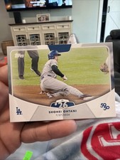 2024 Topps Shohei Ohtani 50 50 Rare Blank Back ERROR Sliding Los Angeles Dodgers