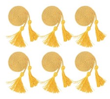 6 Pieces Graduation CordsGold Honor Cords68 Inch