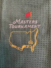 The Masters Augusta Golf Towel Premium Microfiber Waffle Brand New