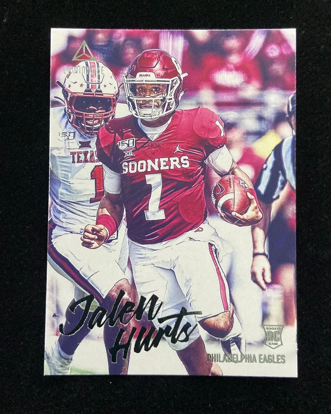 2020 Panini Luminance Football #109 Jalen Hurts RC Rookie Eagles JP