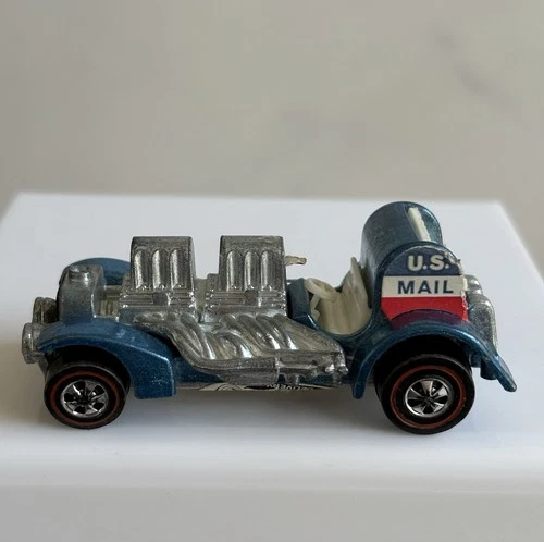 Vintage Hot Wheels 1970 Special Delivery U S. Mail Car Redline