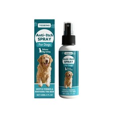 Anti-Itch Pet Skincare Spray For Dogs   Aloe Rose  Coconut Hot Spot Relief