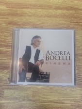Andrea Bocelli "Cinema" Audio CD 2015, Standard Jewel Case Movie Soundtrack