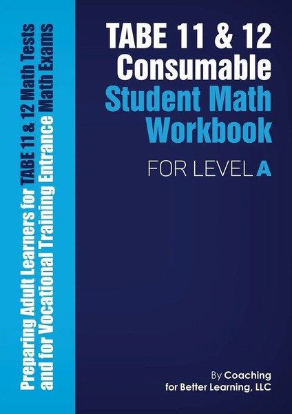 Tabe 11 And 12 Consumable Student Math Workbook For Level A | Taschenbuch (2021)-image