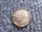 1959 Roosevelt Dime circulated