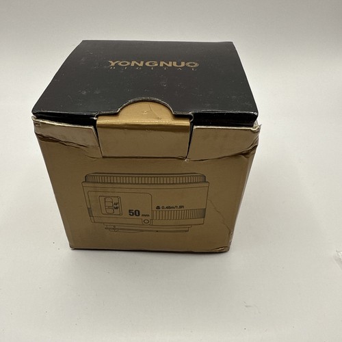 Yongnuo EF YN 50mm f/1.8 MF Lens for Canon Excellent