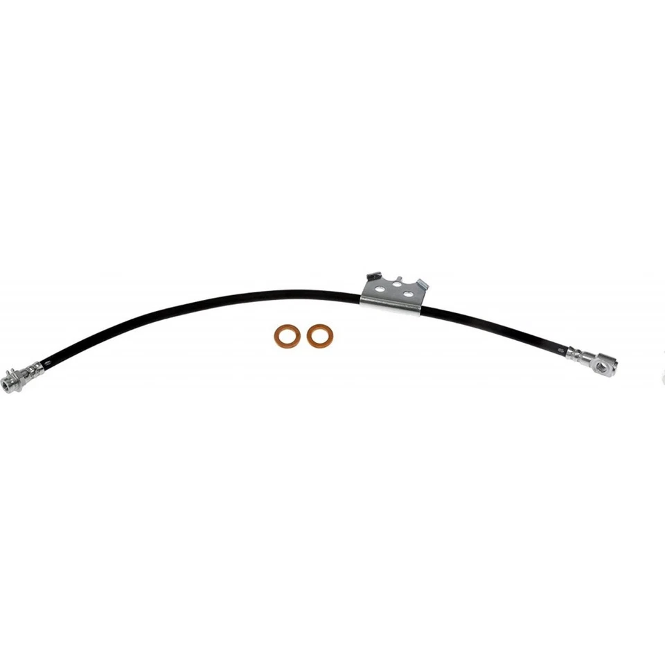 For GMC K1500/K2500 Suburban 1996-1999 Brake Hydraulic Hose | EPDM Rubber Black - Image 2 of 4