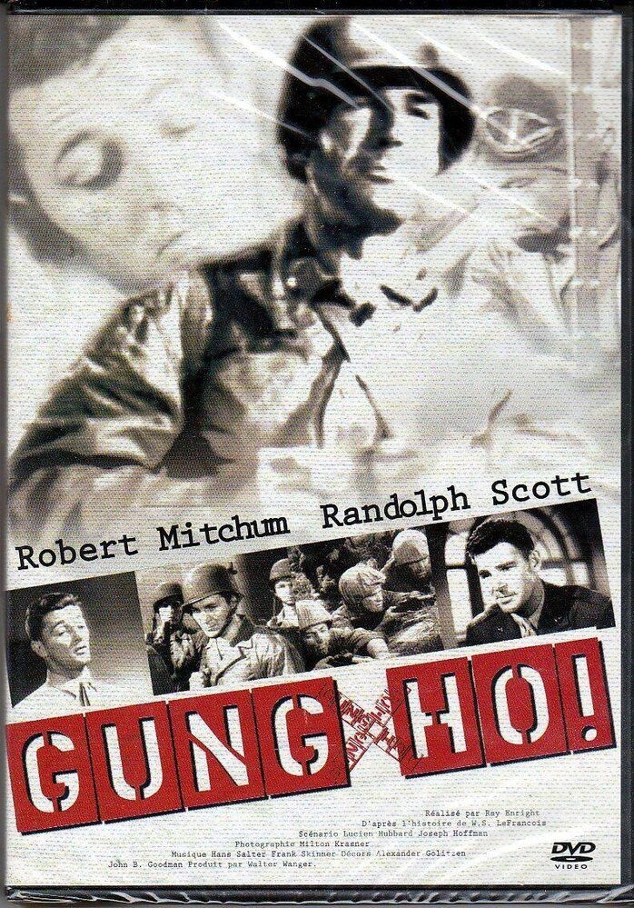GUNG HO - New In Blister | Robert Mitchum Randolph Scott | New