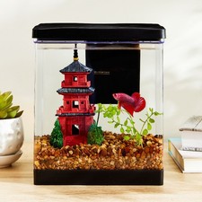 Vibrant Life Betta View Aquarium Starter Kit, Small, 1.5 Gallon