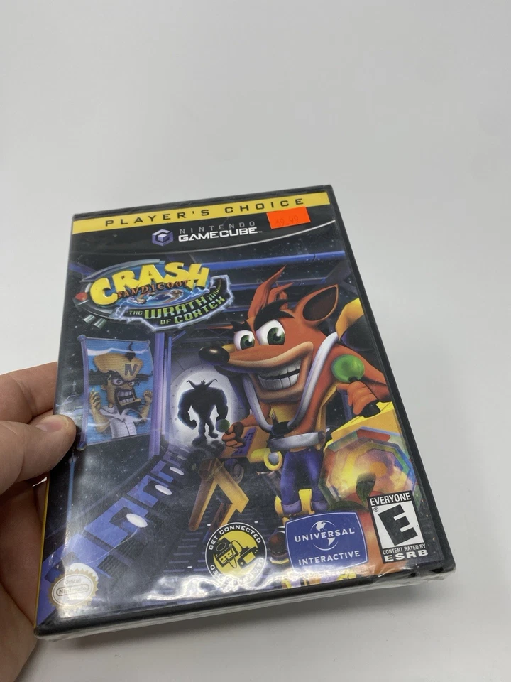 NEW IN PLASTIC Crash Bandicoot: The Wrath of Cortex Nintendo GameCube 2001 - Image 4 of 4