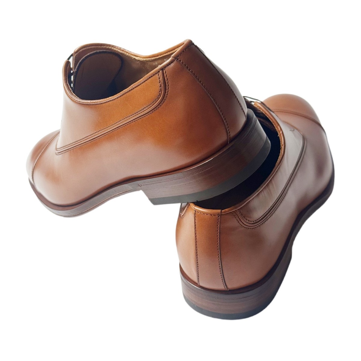 Ferragamo FERMIN Leather 11 EE Cap Toe Gancini Oxford Men display picture 2