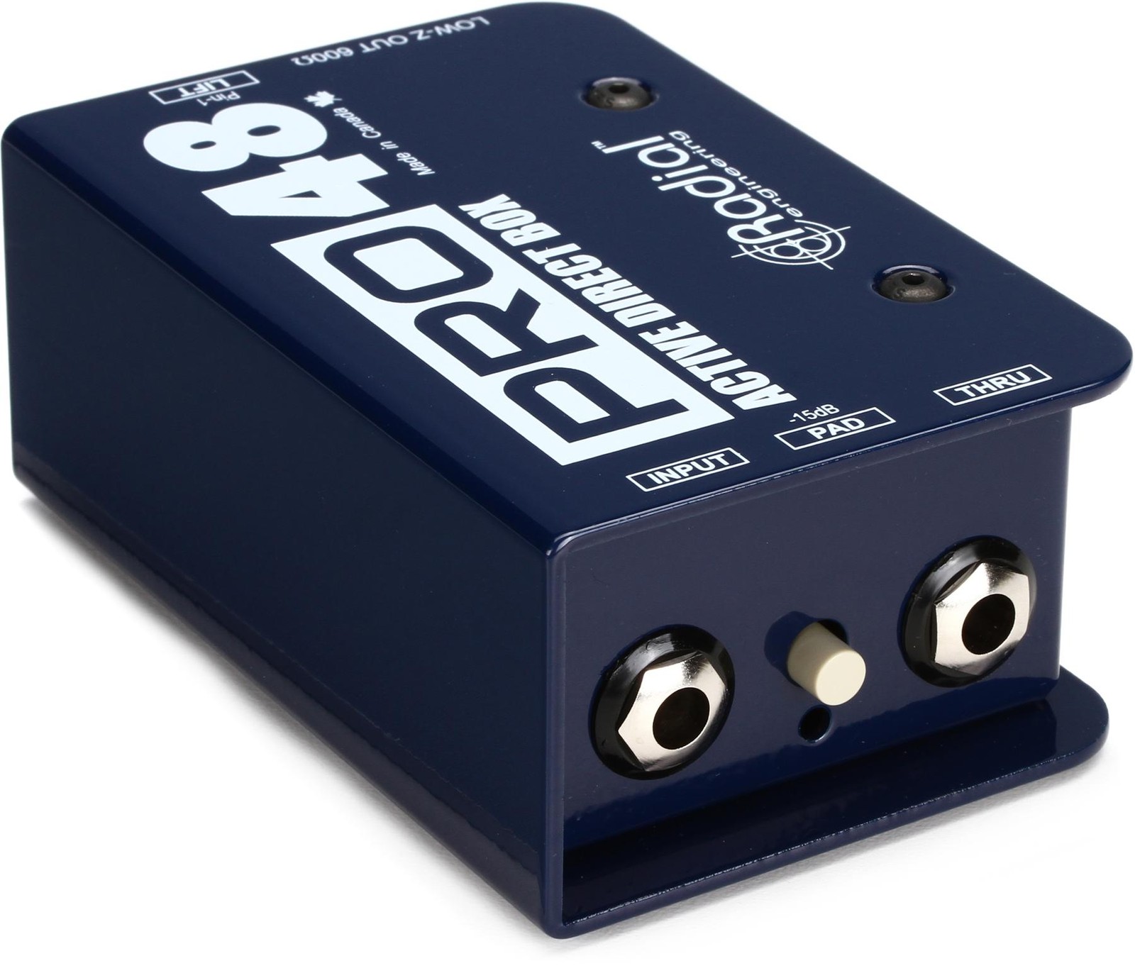 Radial Pro48 1-channel Active 48v Direct Box