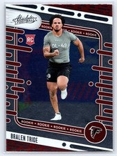 2024 Panini Absolute Retail #163 Bralen Trice RC - Atlanta Falcons