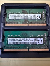 16GB Lot of 2 SK hynix 8GB 1Rx8 PC4-2400T-SA1-11
