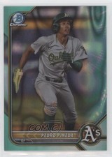 2022 Bowman Draft Chrome Aqua Lava Refractor 32/199 Pedro Pineda #BDC-181 0l0m