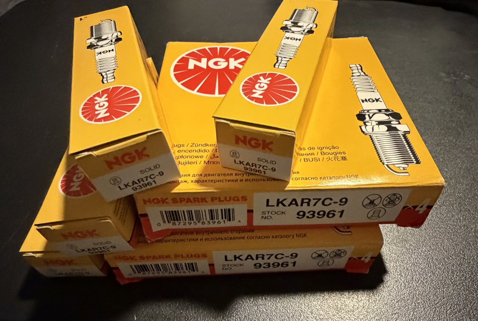 NGK LKAR7C-9 Spark Plug Stock #93961 1 PC Price Per Plug 8M0204737