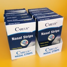 110 Careus Nasal Strips For Snoring Improve Sleep 11 Boxes of 10 ea. Equals 110