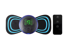 Peakbody Mini Electric Neck Massager Portable EMS Pulse Massage Patch USB Charge