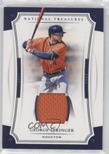 2017 Panini National Treasures 32/99 George Springer #117 5x8