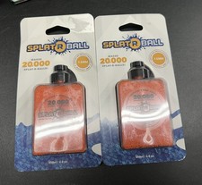 Lot of 2 Splat-R-Ball 20,000 Rounds 7.5mm Orange Ammo Certified Brand New