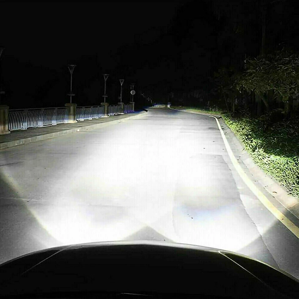 Par de faros LED de vidrio de 5,75" pulgadas de haz alto bajo para BMW 325is 1987 1988-1991 Foto 2 de 4