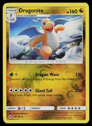 Dragonite 96/149 Reverse Holo - Sun & Moon Base Set
