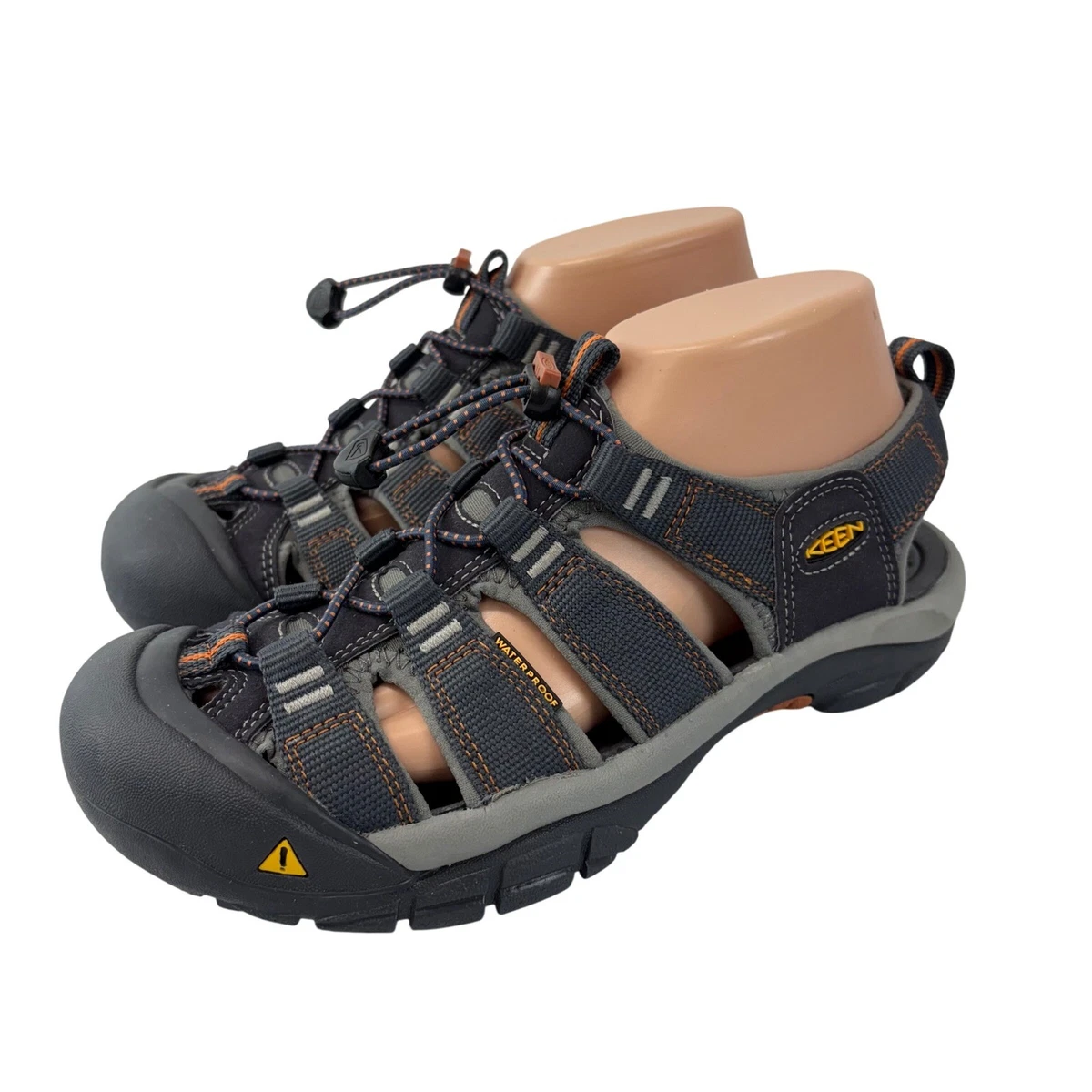 KEEN Dark Gray and Black Outdoor Sandals men’s size 12 Keen Dark Green Nylon Adjustable Strap Sports Hiking Sandals  main image 2