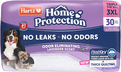 Home Protection Super Absorbent Odor Eliminating Lavender Scented No Leak Dog Pa